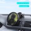 12-вольтовый электрический автомобильный вентилятор: Компактное охлаждение для транспортных средств, кондиционер 24 В для больших грузовиков, мощный настольный вентилятор