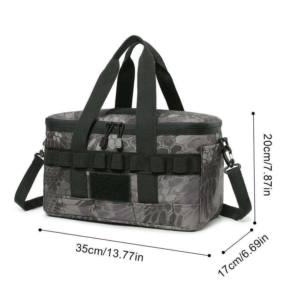 Большой Вместимости Ланч-бокс для Кемпинга Уличная Сверхпрочная Сумка для Обед Рабочая Прочная Герметичная Изолированная Термо-сумка-холодильник для Еды для Пикника