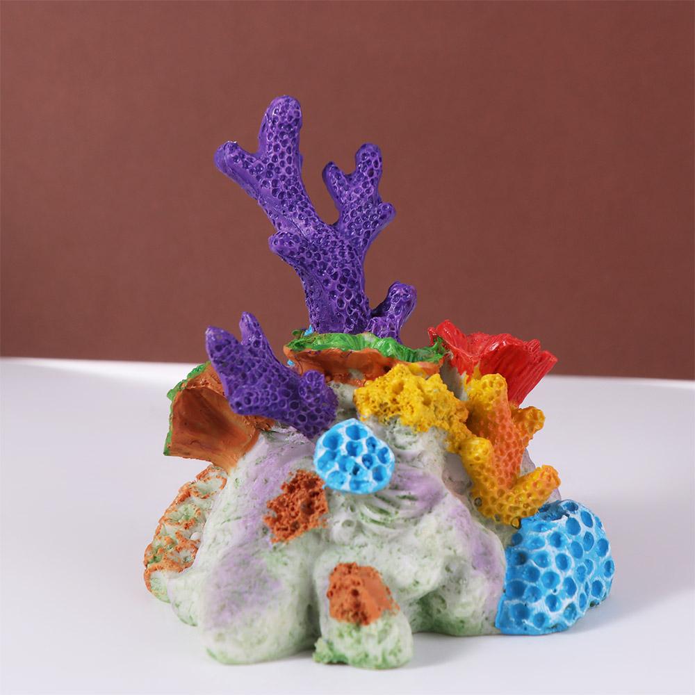 Декоративный искусственный коралловый риф из смолы, украшение кораллового рифа, коралловый ландшафт, аквариум