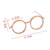 Lensless Doll Glasses Iron Wire Baby Toy Fashion Eyeglass Frame  Doll