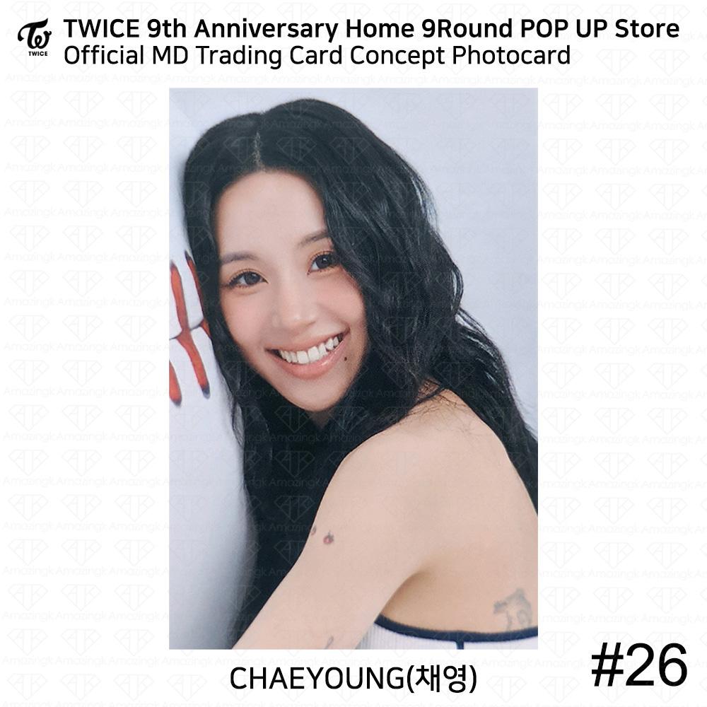 Twice 9th Anniversary Home9Round Pop Up Store MD Коллекционная карточка Фотокарточка