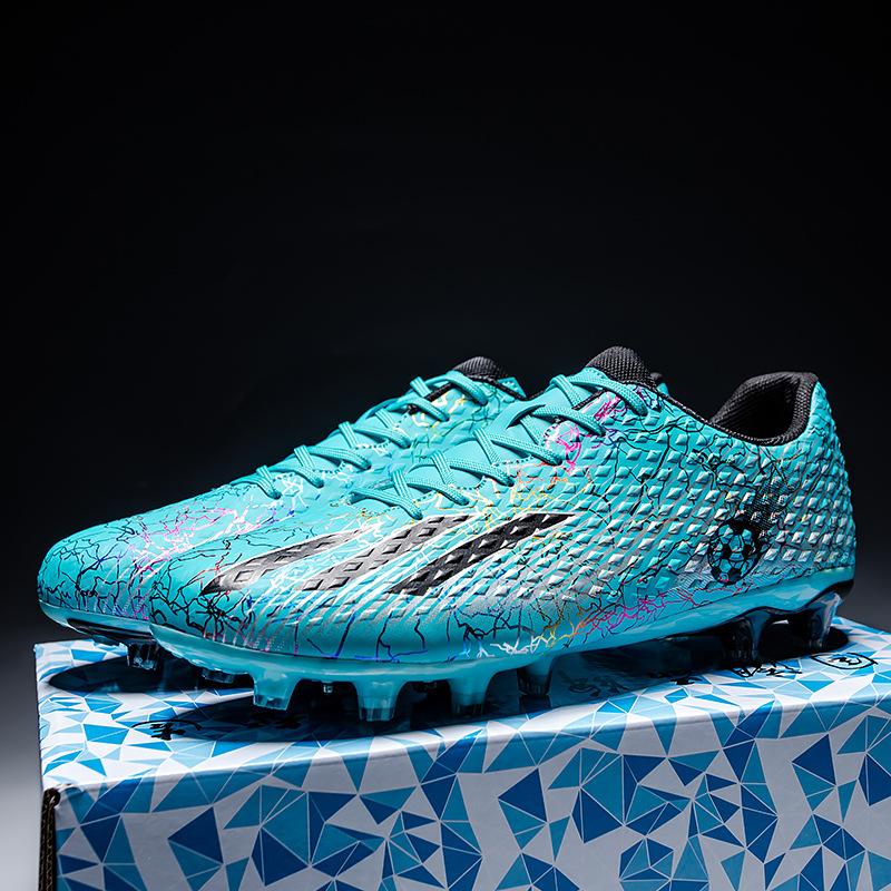 Весенне-летние новые детские спортивные кроссовки с низким верхом, модные футбольные бутсы с шипами, трендовая обувь, спортивная обувь для травы