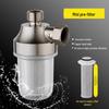Household Washable Pre-Filter for Electric Water Heater and Shower - Large Flow, Scale Prevention.