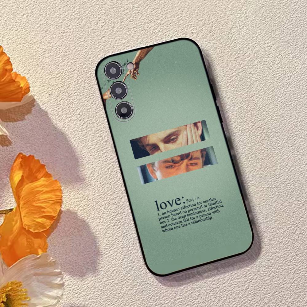 Чехол для телефона C-Call Me by Your N-Name для Samsung Galaxy A73,A72,A71,A70,A53,A52,A51, Мягкий силиконовый черный чехол