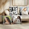 R-Rosalia Lux Cushion Cover Soft Short Plush Pillow Cover Smooth Cozy Texture Aesthetic Cushion Case Home Decor