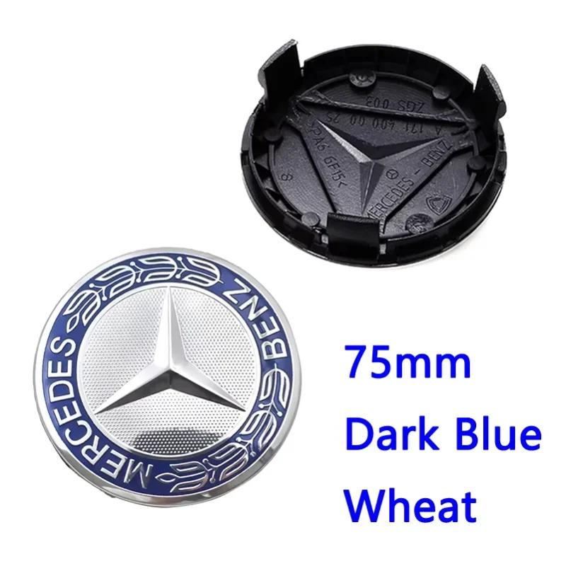 20 40 60 80 PCS 56mm 60mm 68mm 75mm 3Pin GLA GLB GLC A B C E Mercedes Benz Car Wheel Hub Center Caps Cover Badge Emblem Logo