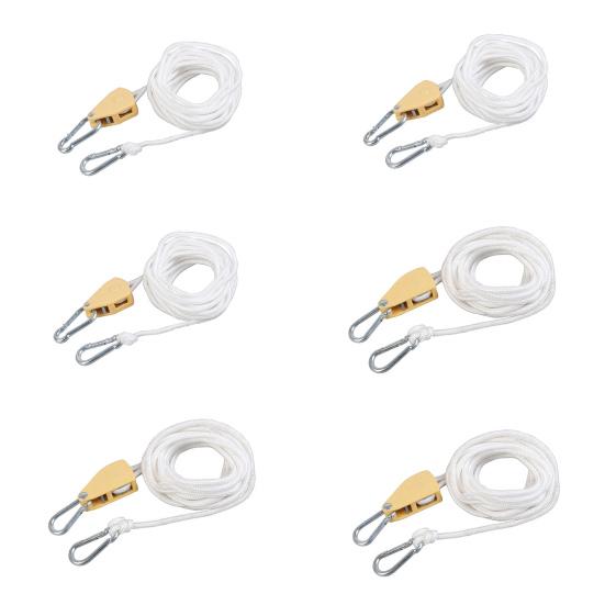 Износостойкие прочные подвесные предметы Высокопрочные плетения Многофункциональные уличные бельевые веревки Аксессуары для сушки одеял Веревка