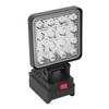 LED Work Light 4 Inch Square 16 LEDs High Brightness Water Proof Cordless LED Flood Light for 20V