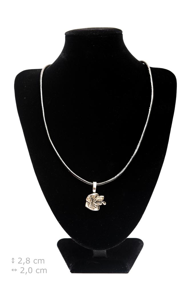 Rottweiler, Rott, Rottie II - Dog necklace, silver-plated pendant for the dog lover, subtle jewellery by Art-Dog
