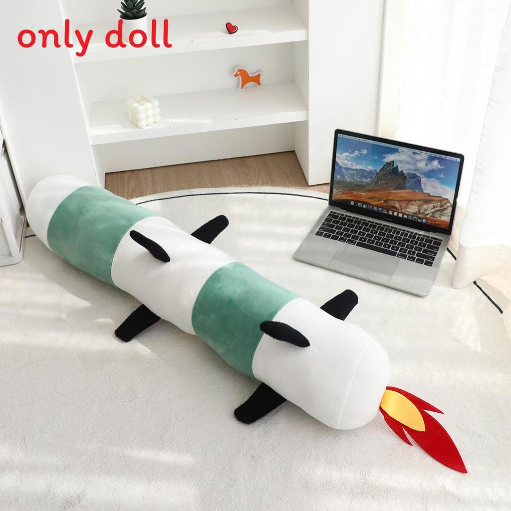 Creative Rocket Missile Plush Doll Children Toy For Bedtime And Playtime