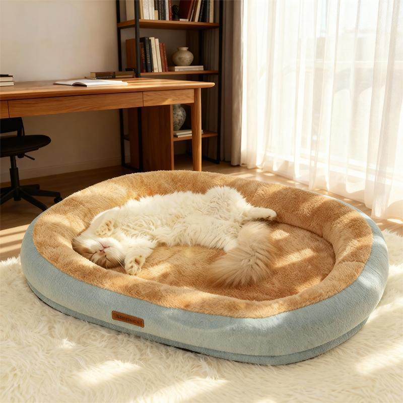 Winter Warm Small Dog Kennel Sleeping Puppy Cushion Cat Supplies Accessories Washable Calming Sofa Cat Dog Pet Bed