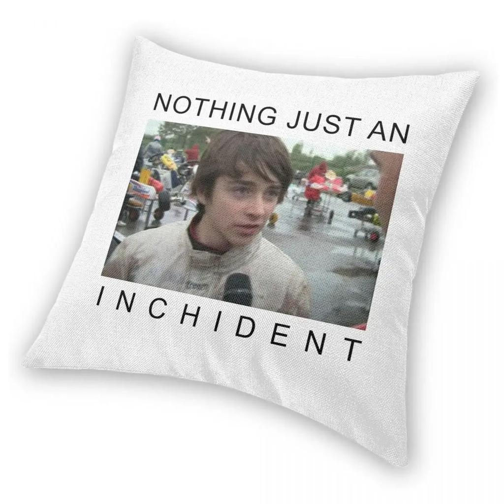 Charles Leclerc Inchident Motor Sport Pillowcase Printed Cushion Cover Decoration Throw Pillow Case Cover Sofa Dropshipping 18''