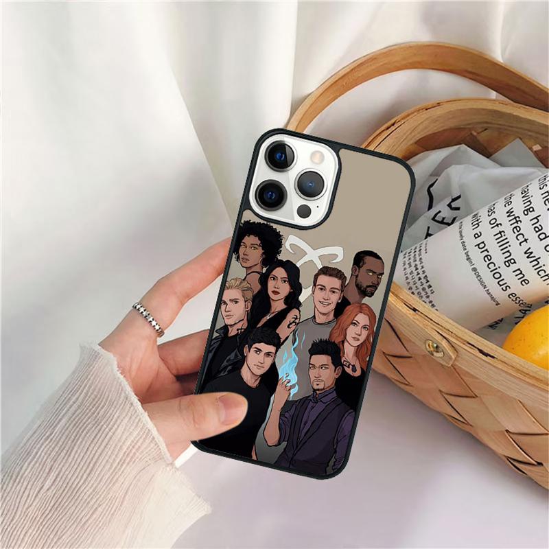 Чехлы для телефона Shadowhunters Для iPhone 17 Air 16 16e 15 14 12 13 11 Pro MAX Plus Coque Fundas