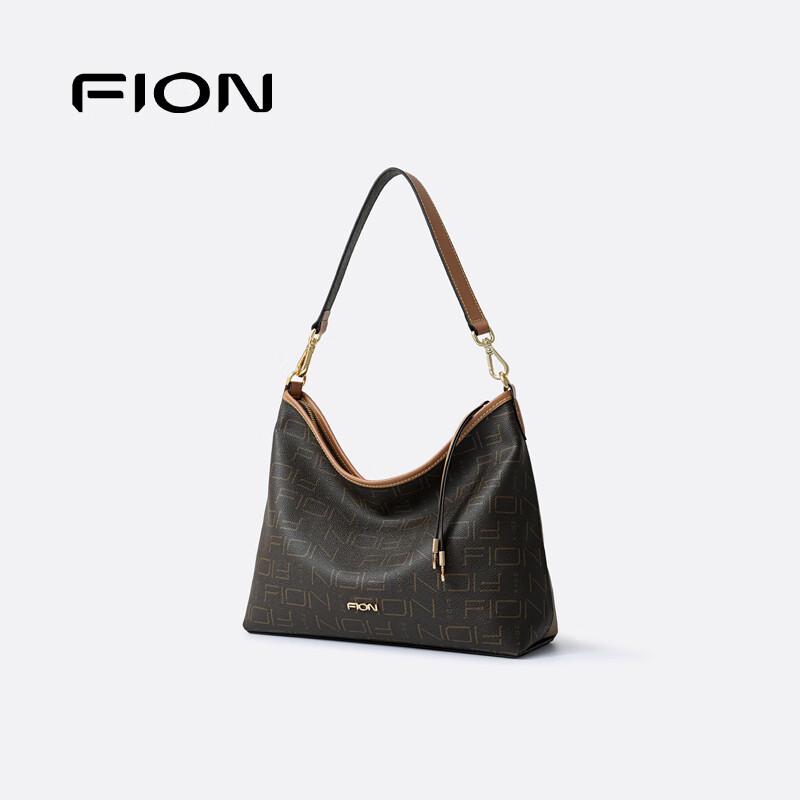 FION 2025 Chic Large Tote Crossbody Bag
