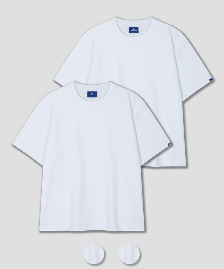 DOLPHIN WAVE APPAREL [2 шт.] Свободная укороченная футболка с коротким рукавом с дельфинами, 2 шт.