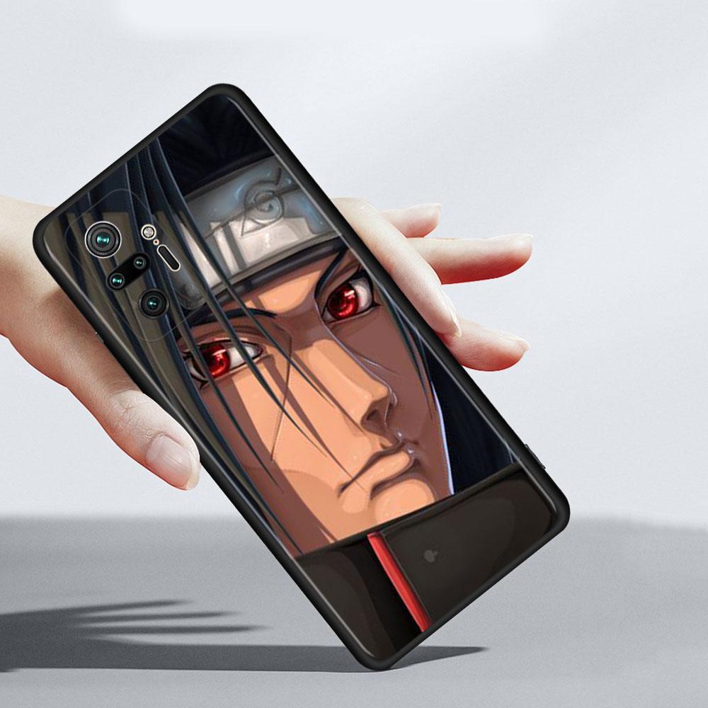 Itachi Phone Case for Xiaomi Redmi Note 9s 9 10 11 8 Pro 7 11t 9t 8t 9 9a 9c 8 K40 Cover Silicone Coque