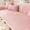 Sofa Cushion Four Seasons Universal Simple and Modern Fabric Craft Living Room Light Luxury Non-Slip Seat Cushion Sofa Cover Slipcover Thickened