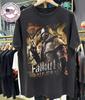 Футболка Fallout New Vegas Гранж Винтаж 2010 Футболка Унисекс Футболка