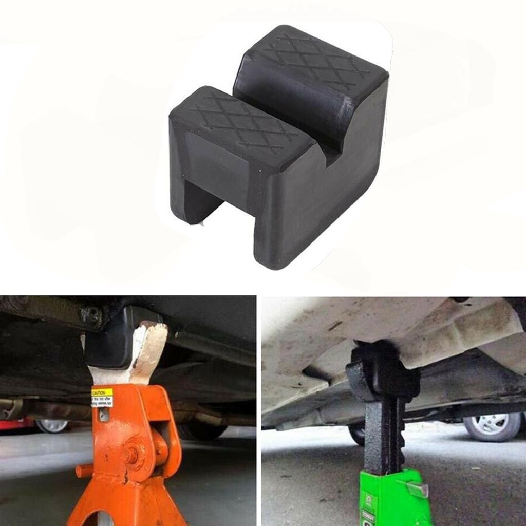 Резиновая ось домкрата подкладка подставка под домкрат подкладки автомобильные аксессуары адаптер рама рельс протектор подъемный противоскользящий авторемонтные изделия