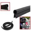 1 Pcs Universal 3M Car Door Black Rubber Sealant Waterproof Sealing Hollow Strip Door Edge Sealing Strip