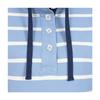 Lazy Jacks Womens/Ladies Pique Button Neck Sweatshirt