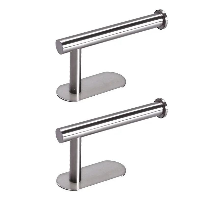 Держатель для бумажных полотенец из нержавеющей стали, держатель для туалетной бумаги, не требующий перфорации, шкаф для хранения, аксессуары для ванной комнаты, подставка для салфеток