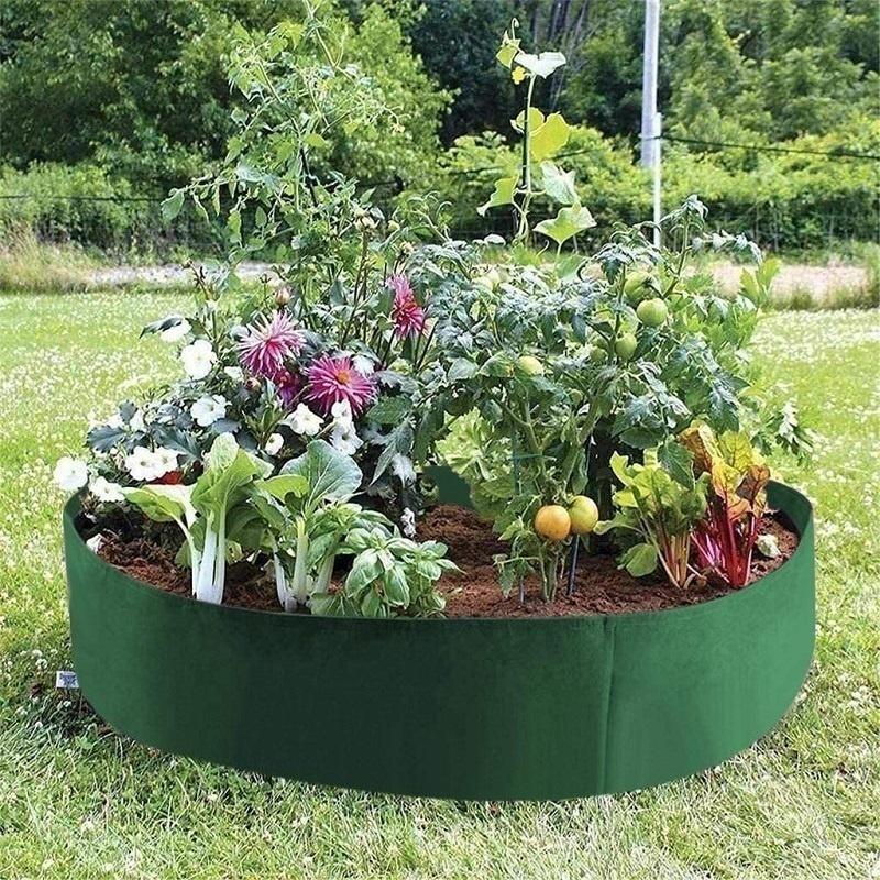 15/50/100 Gallon Large Capacity Plants Growing Bag Garden Flower Planter Elevated Vegetable Box Planting Grow Bag