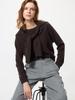 Uniqlo Кашемировый свитер с круглым вырезом