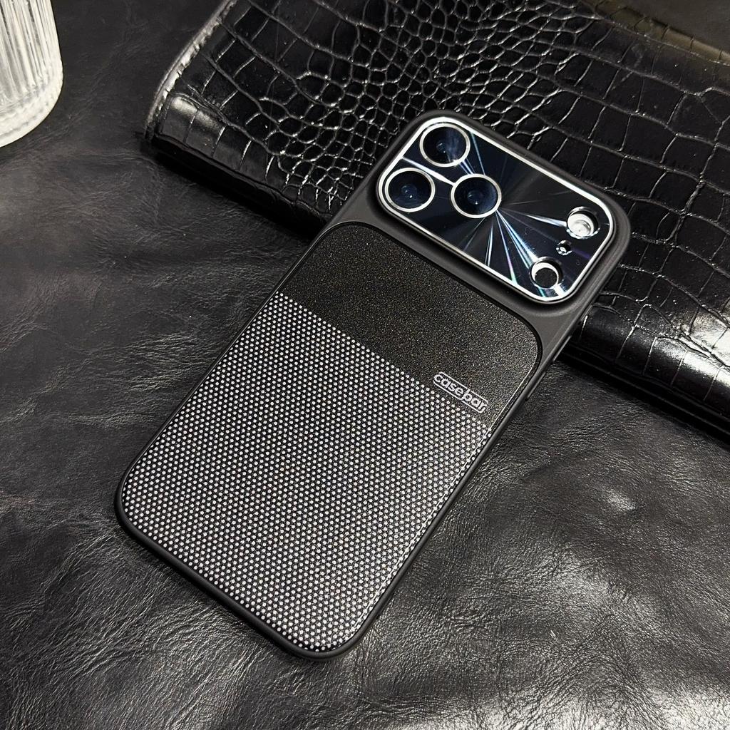 Роскошный Матовый Нескользящий Чехол Для Телефона Для iPhone 17 Air 16 15 14 13 Pro Max Защита Объектива Камеры из Стекла Ударопрочный Защитный Чехол