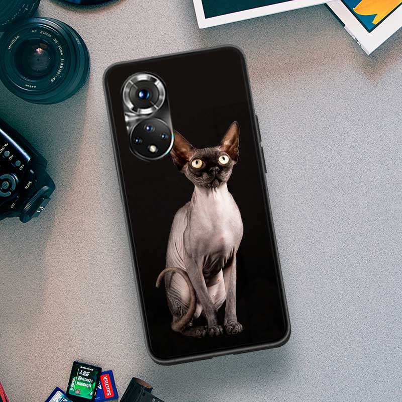 Чехол для телефона Lavaza Sphinx Sphinx Cat для Huawei P Smart 2021 Y5 Y6 Y7 Y9 Honor 50 20 Pro 10 10I 9 9X Y9S 8 8A 8X 8S 7S