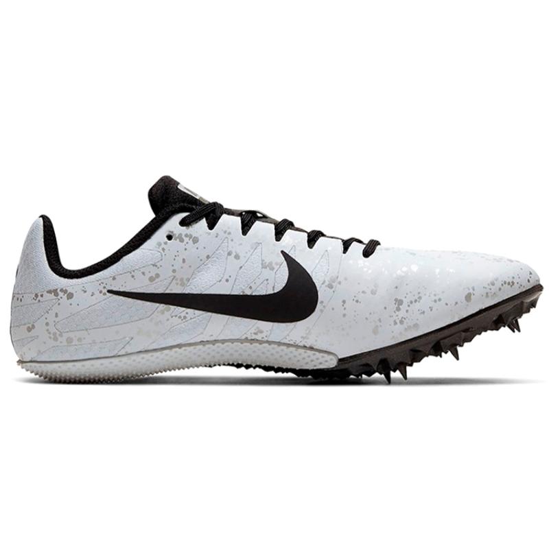 Nike Air Zoom Rival S 9 Spikes 'Pure Platinum Speckled' Sneakers Casual 907564-005