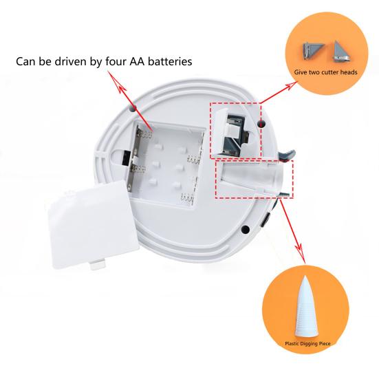 Электрические овощечистки Регулируемая толщина Автоматическая овощечистка для фруктов и овощей Кухонный инструмент