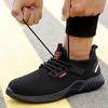 Men's Protective Shoes Work Safety Professionals Steel Toe Shoes Safety Shoes Men's Tactical Shoes  Men's Sneakers