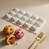 Modern Style Silicone Chocolate Mold for Pecan Nuts Food Grade with Artistic Mousse Cake Design for Elegant Desserts