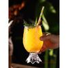 440ml Pineapple Cocktail Glass Creative Bar Hotel Mixed Wine Cup Drinking Glassware Molecular Food Beverage Juice Fruit Teacup