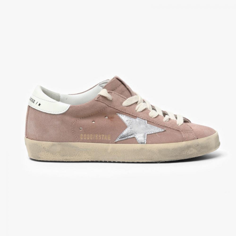 Кроссовки Golden Goose Gwf00101 F006159 25737 SuperStar Замшевая Звезда Белая Вкладка