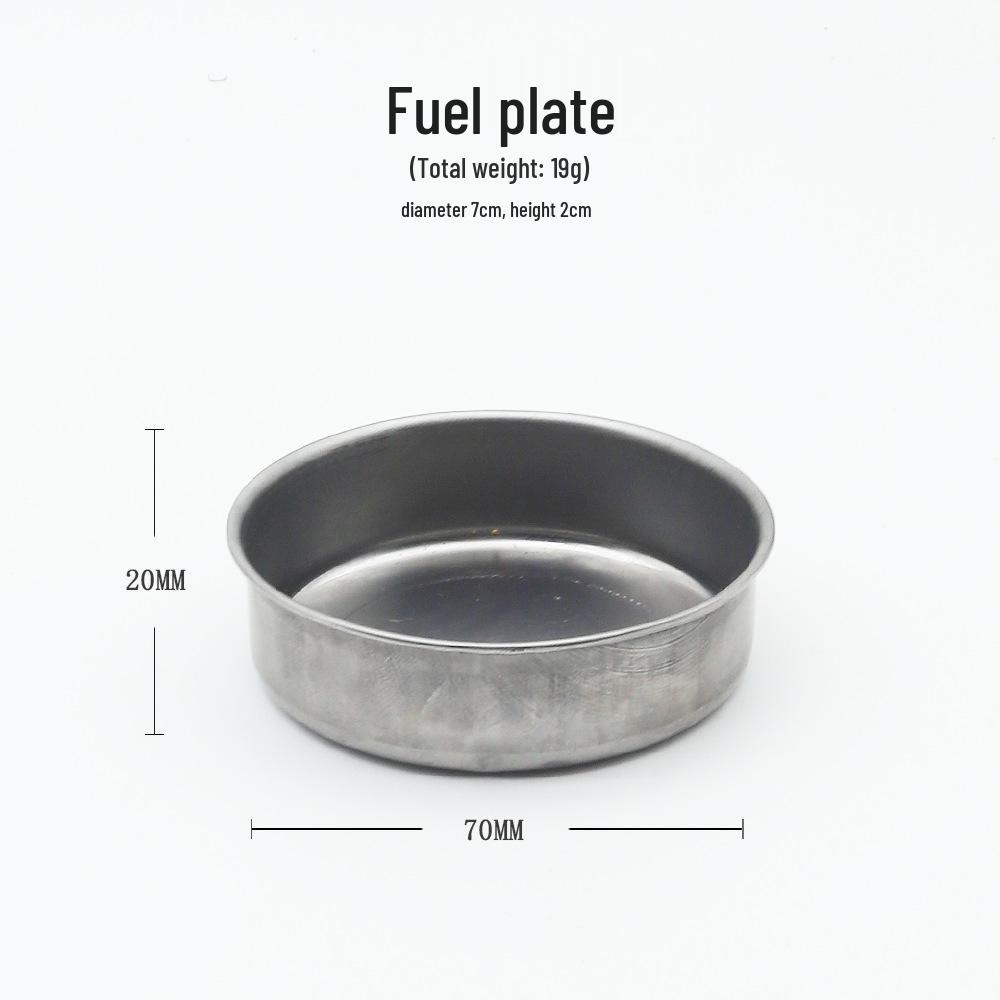 Складная немецкая походная горелка на твердом спирте