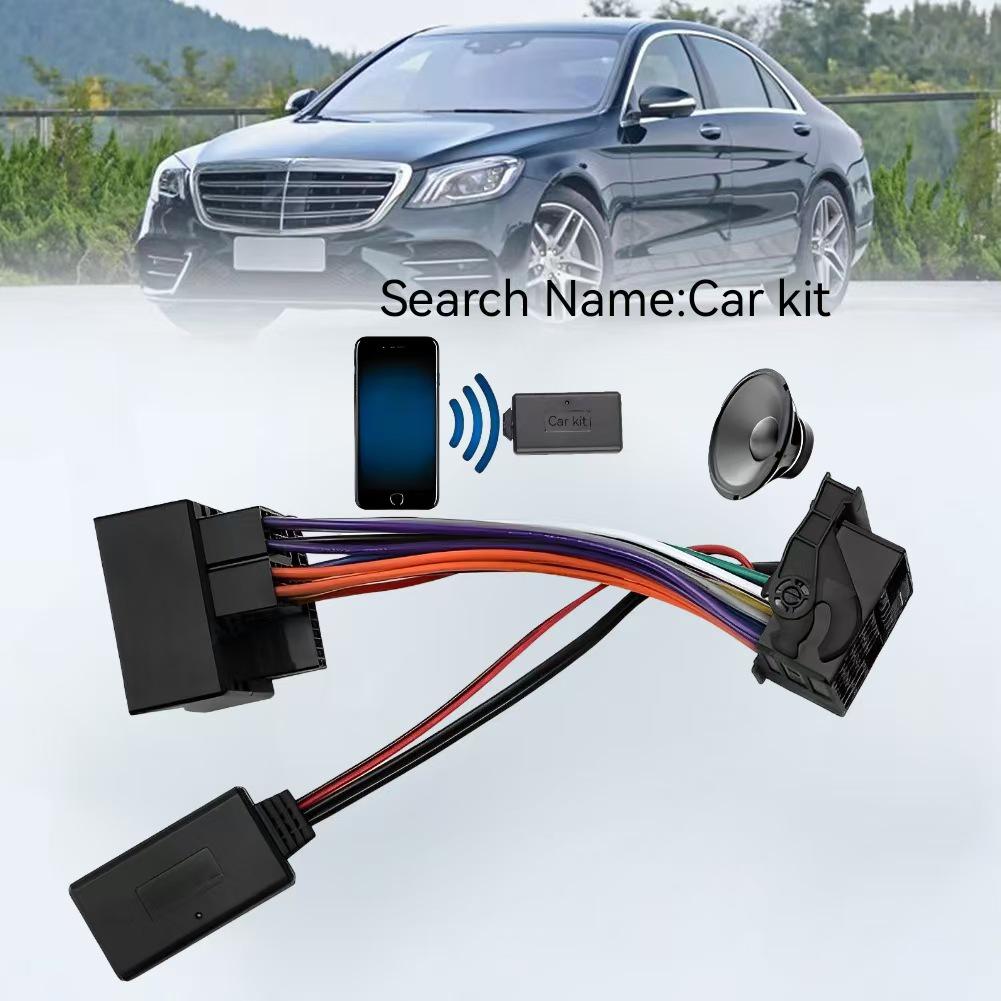 Совместимый Bluetooth-адаптер для музыки для Mercedes Comand APS NTG CD20/30/50 Без потерь