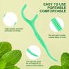 Mint Flavored Dental Floss Is a Tool for Cleaning Interdental Gaps, with 50/150/300/750PCS, and Is an Essential Tool for Cleanin