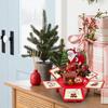 3D Pop-Up Christmas Cards with Envelope Folded Holiday Greeting Cards Cute Santa Claus Gift Card for Friends Children Family