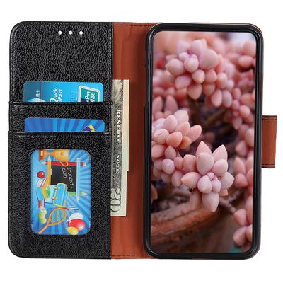 Для Xiaomi 14T Чехол Кошелек из Спилковой Кожи с Текстурой Наппа