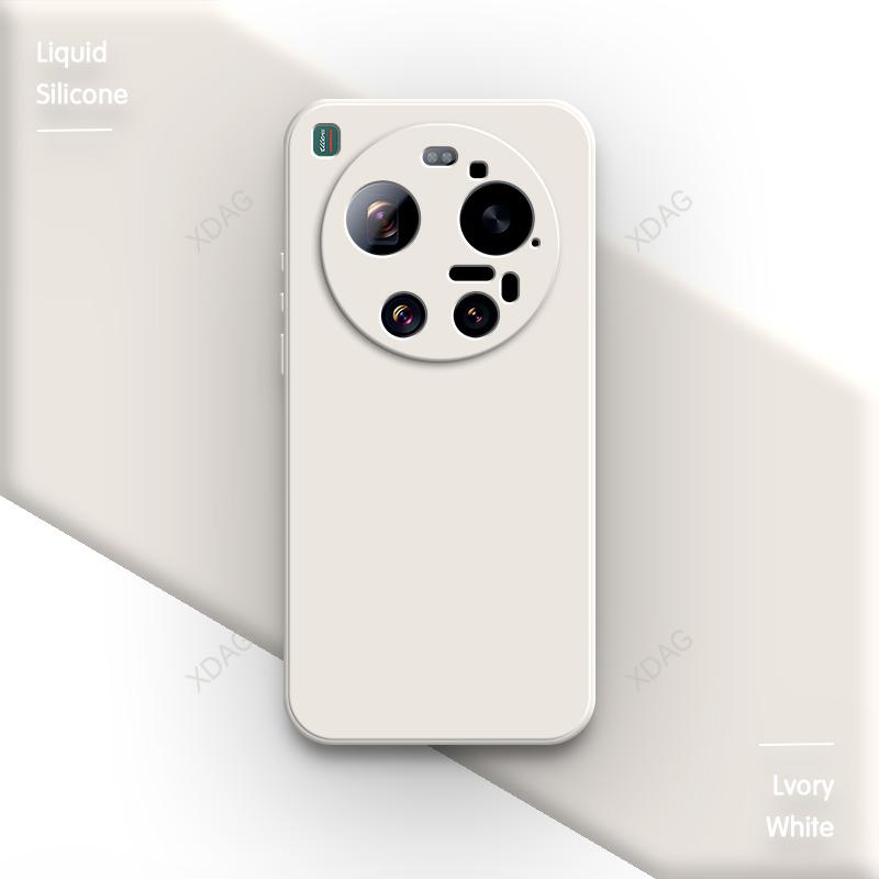 Базовый чехол для телефона Xiaomi 17 Ultra Pro Max 5G 17Ultra Мягкий жидкий силикон Защита камеры Задние крышки Оригинальный роскошный корпус