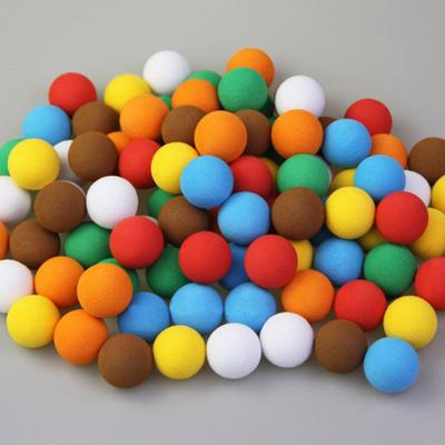 40 шт. разноцветных мячей для гольфа из ЭВА-пены, диаметр 2,15 см, мягкий легкий мяч, игрушка