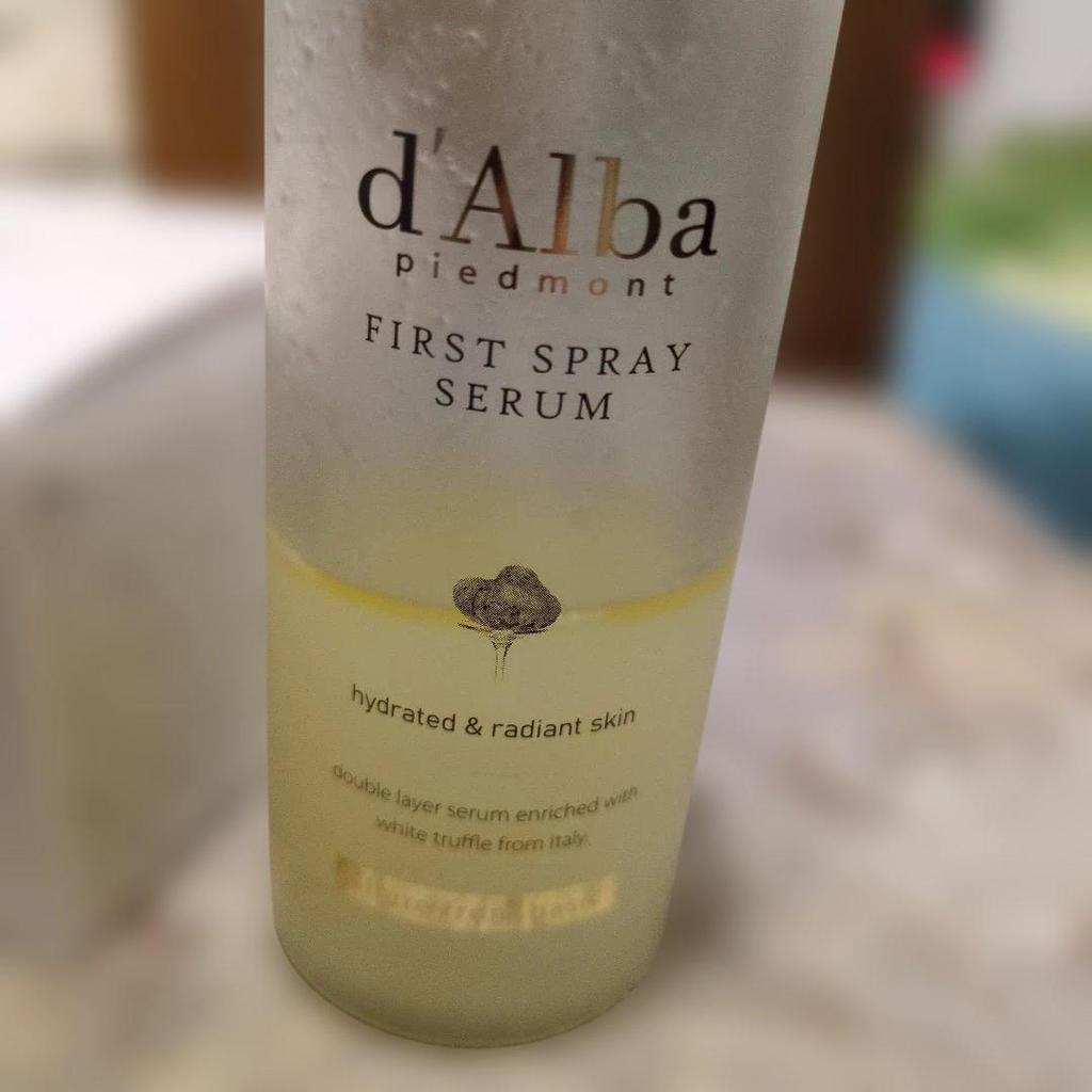 Used d'Alba White Truffle First Spray Serum and others