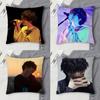 K-Kenshi Yonezu Double-Sided Printed Square Decorative Cushion Cover For Sofa Living Room Home Decor