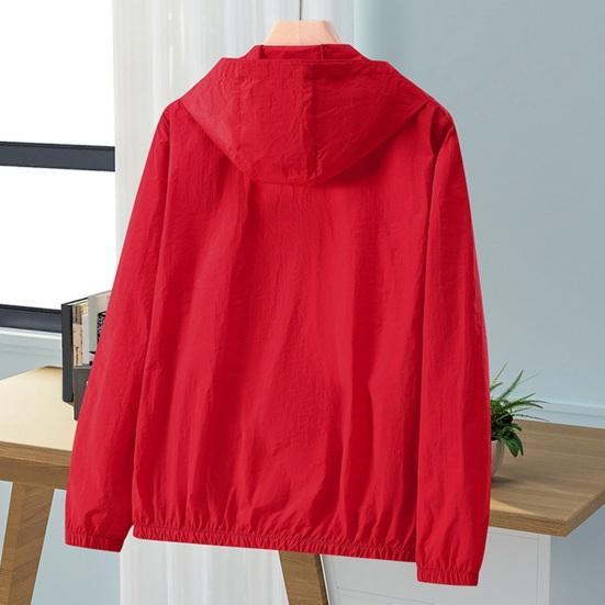 Защитная куртка от солнца Водонепроницаемая быстросохнущая ветровка с капюшоном Одежда для рыбалки и охоты Легкая куртка на молнии с боковыми карманами Весенне-осенняя куртка