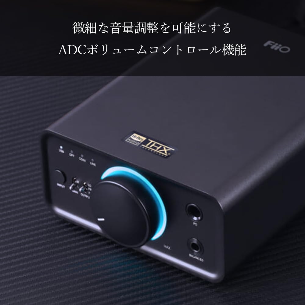 FIIO K7 FIIO Small Stationary Headphone Amplifier USB DAC Dual Configuration [] Built-in THX-AAA 788+