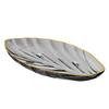 Elegant Transparent Leaf-Shaped Fruit Bowl: Durable, Drop-Resistant Display for Snacks & Dried Fruits
