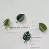 4PCS Creative Green Turtle Leaf Fridge Magnet for Kitchen Message Board Refrigerator Magnet Sticker Gift Home Decoration