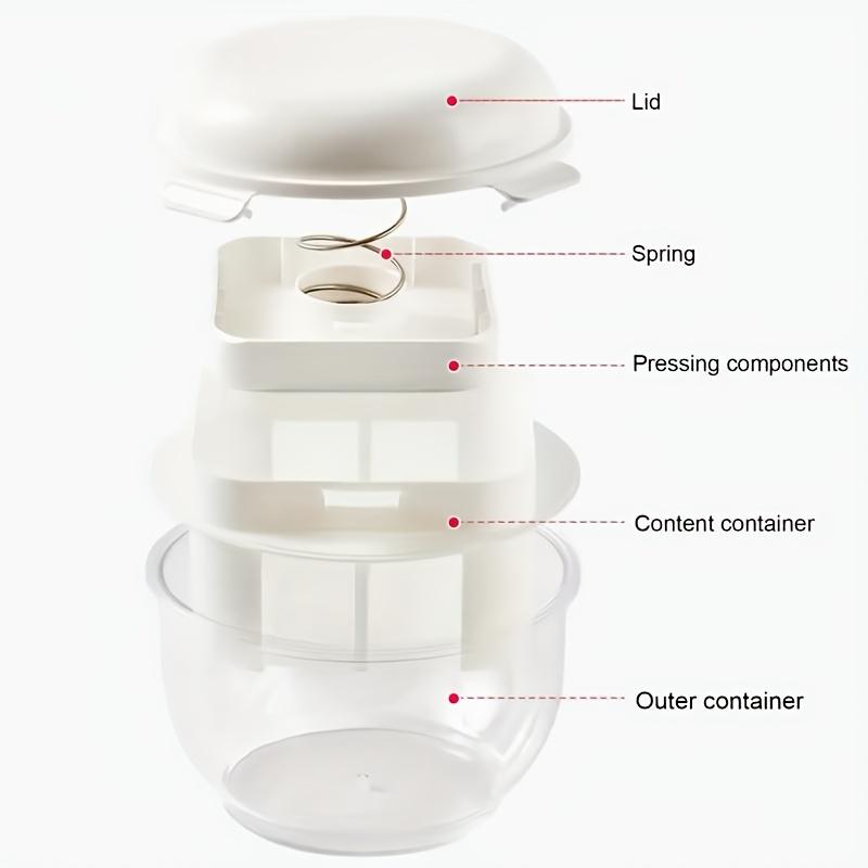 1 шт. Эффективный фильтр для йогурта и влагоотделитель, Пластиковый круглый сепаратор для йогурта для приготовления греческого йогурта, Машина для прессования йогурта холодного брожения,